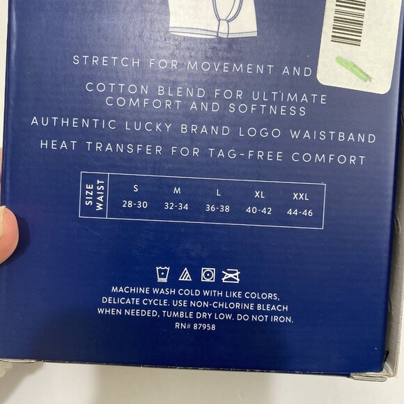 LUCKY BRAND Men’s Boxer Briefs Stretch multicolor Cotton  XL 3 Pack Softness NEW - Picture 9 of 10